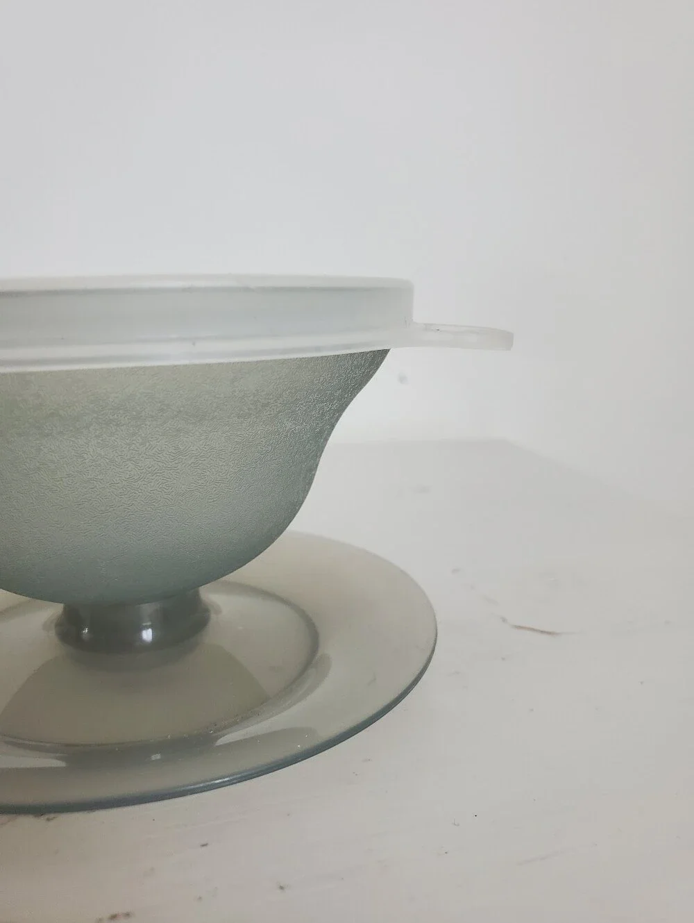 Vintage Tupperware Dessert Pudding Cup With Tupper Seal Lid